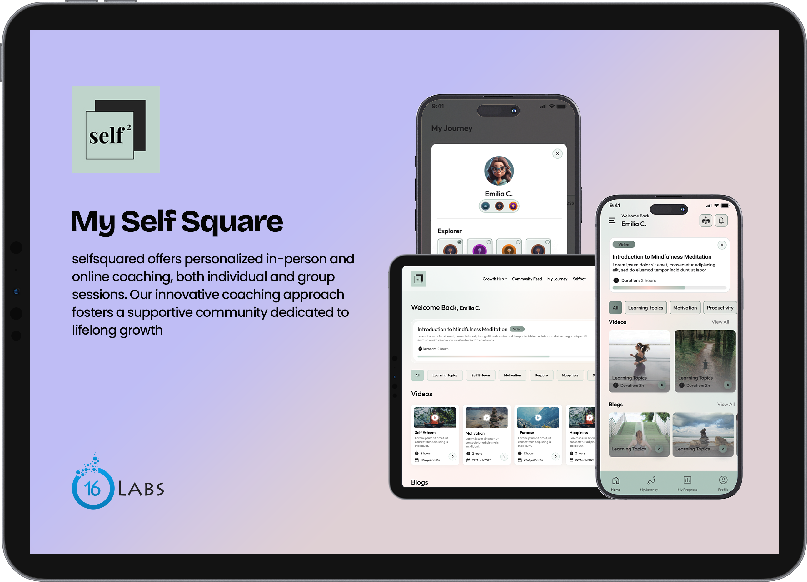 My Self Square Application